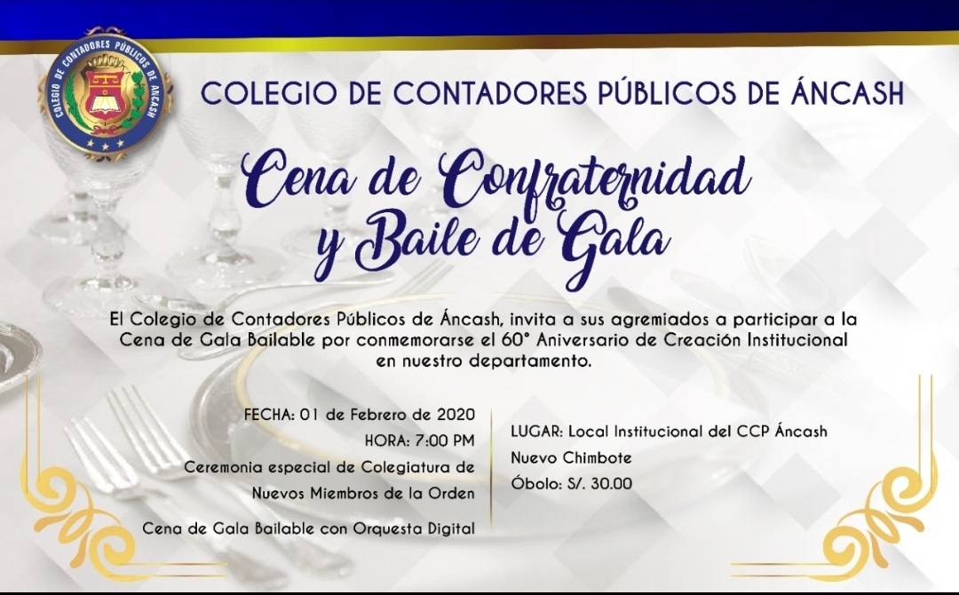 60 Aniversario del CCPAncash - Oficina Administrativa de Chimbote